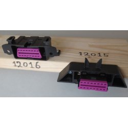 VAG 2 OBD stik - Hun - Komplet med 10 kabelsko