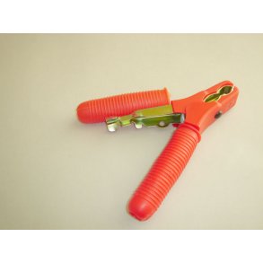 Lille batteriklemme sort